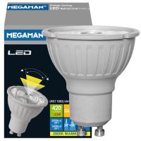 LED-Reflektorlampe, PAR16, GU10/240V/5,2W-2800K, 24°+35°, MEGAMAN, DUAL BEAM, dimmbar MM26712