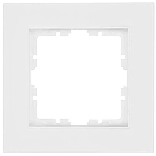 Abdeckrahmen 1-fach reinweiß Abdeckrahmen 1-fach reinweiß