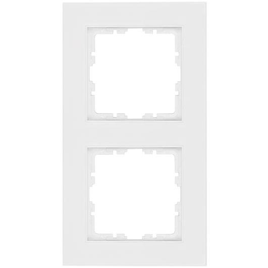 Abdeckrahmen 2-fach reinweiß Abdeckrahmen 2-fach reinweiß