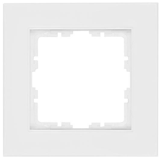 Abdeckrahmen 1-fach reinweiß Abdeckrahmen 1-fach reinweiß