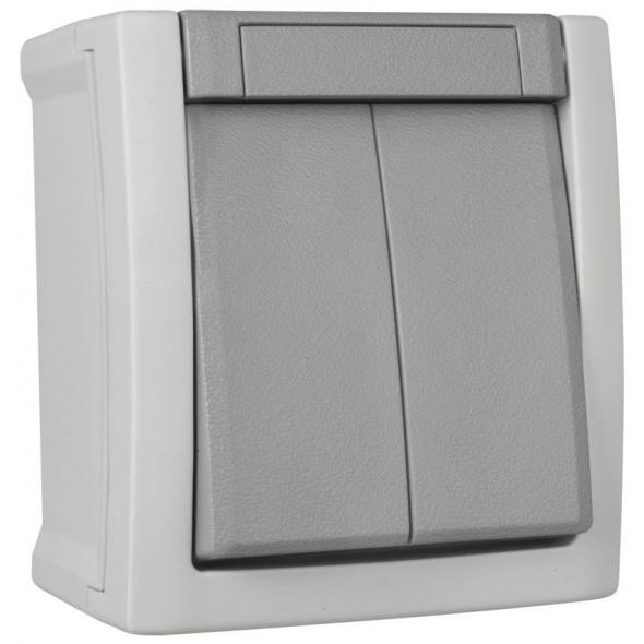 AP/FR Jalousieschalter IP54 grau AP/FR Jalousieschalter IP54 grau