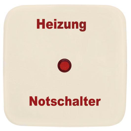 Wippe Heizungsnotschalter weiß Wippe Heizungsnotschalter weiß