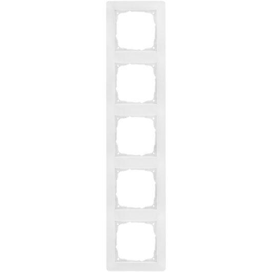 Abdeckrahmen 5 fach reinweiß Abdeckrahmen 5 fach reinweiß