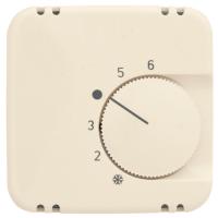 Zentralplatte für Raumthermostat weiß