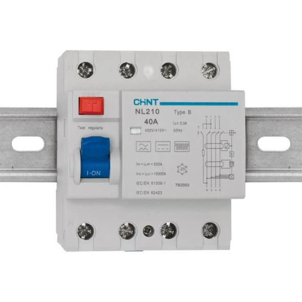 FI-Schutzschalter NL210 4-polig 40A 300mA Typ B
