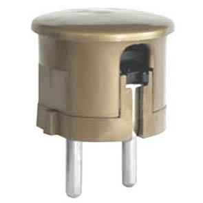 Schuko-Winkelstecker gold Schuko-Winkelstecker gold