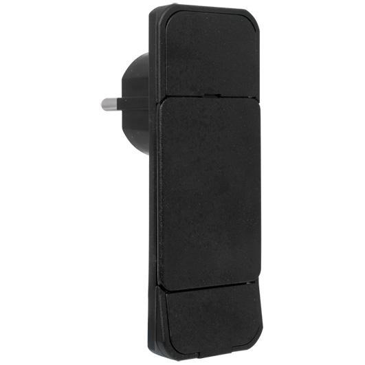 Schuko-Stecker SMARTPLUG schwarz Schuko-Stecker SMARTPLUG schwarz