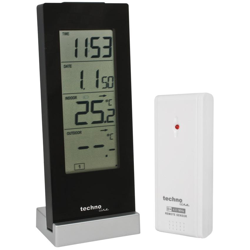 Digital-Wetterstation mit Funkuhr WS 9767