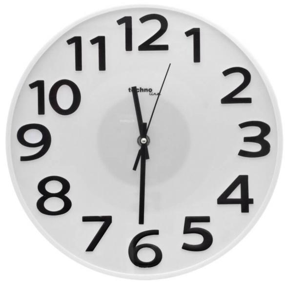 Wanduhr mit Quarzuhrwerk,Ø 300,WT 4100 Wanduhr mit Quarzuhrwerk,Ø 300,WT 4100