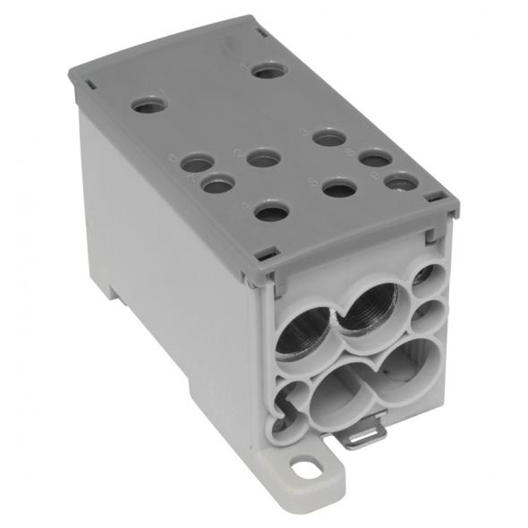 Phasenverteilerblock, 400A, 2 Eingänge und 11 Ausgänge Phasenverteilerblock, 400A, 2 Eingänge und 11 Ausgänge