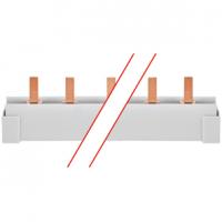 Steg-Phasenschiene 16² Stiftausführung für 12 LS-Schalter