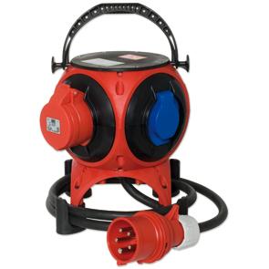 Mobil-CEE-Steckdosenverteilung H220 B140 T140 Mobil-CEE-Steckdosenverteilung H220 B140 T140