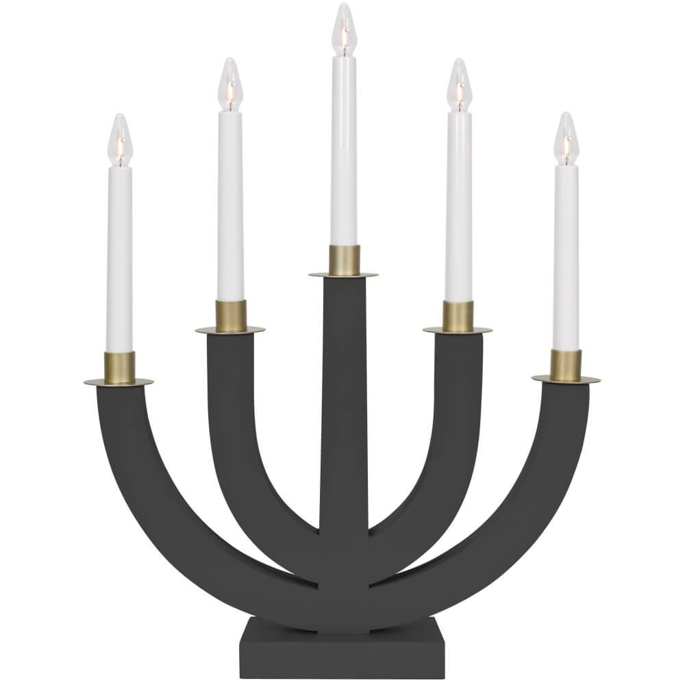 Weihnachtsleuchter ELI dunkelgrau Weihnachtsleuchter ELI dunkelgrau