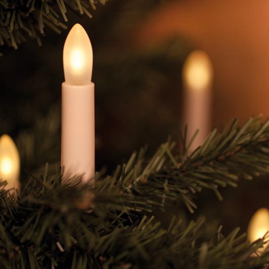LED-Weihnachtsbaumkette matt/elfenbein 30 x E10/8-34V/max. 0,2W mit teilbarem Stecker LED-Weihnachtsbaumkette matt/elfenbein 30 x E10/8-34V/max. 0,2W mit teilbarem Stecker