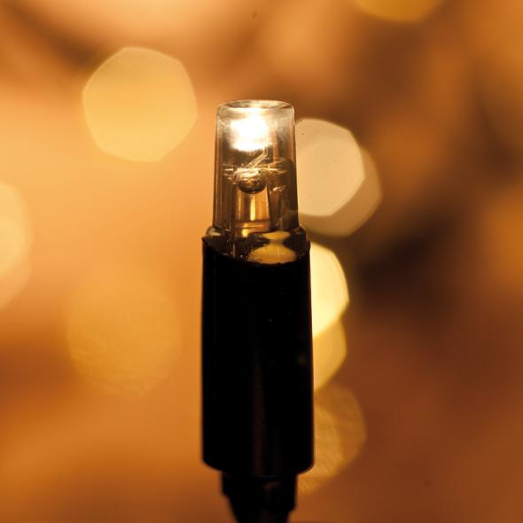 LED-Minilichterkette 100 superwarmweiße LEDs Verlängerungs-Kette LED-Minilichterkette 100 superwarmweiße LEDs Verlängerungs-Kette