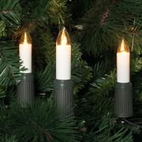 LED-Weihnachtsbaumkette klar/elfenbein 30STK