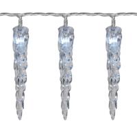 LED-Eiszapfenkette 40 weisse LEDs