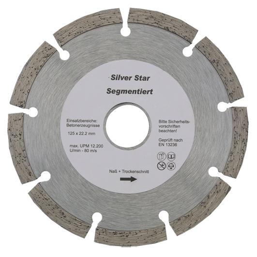 Diamant-Trennscheibe SILVER STAR Diamant-Trennscheibe SILVER STAR