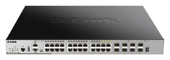 PoE Stack Switch DGS-3630-28PC/SI/E PoE Stack Switch DGS-3630-28PC/SI/E