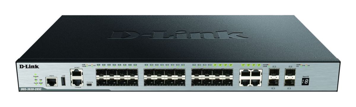 Gigabit Stack Switch DGS-3630-28SC/SI/E