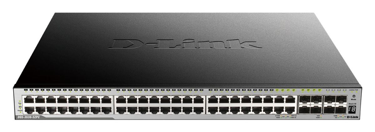 PoE Stack Switch DGS-3630-52PC/SI/E