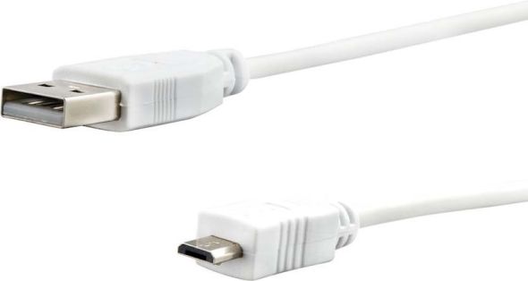 Micro-USB-Kabel AB CC549WweissLose Micro-USB-Kabel AB CC549WweissLose
