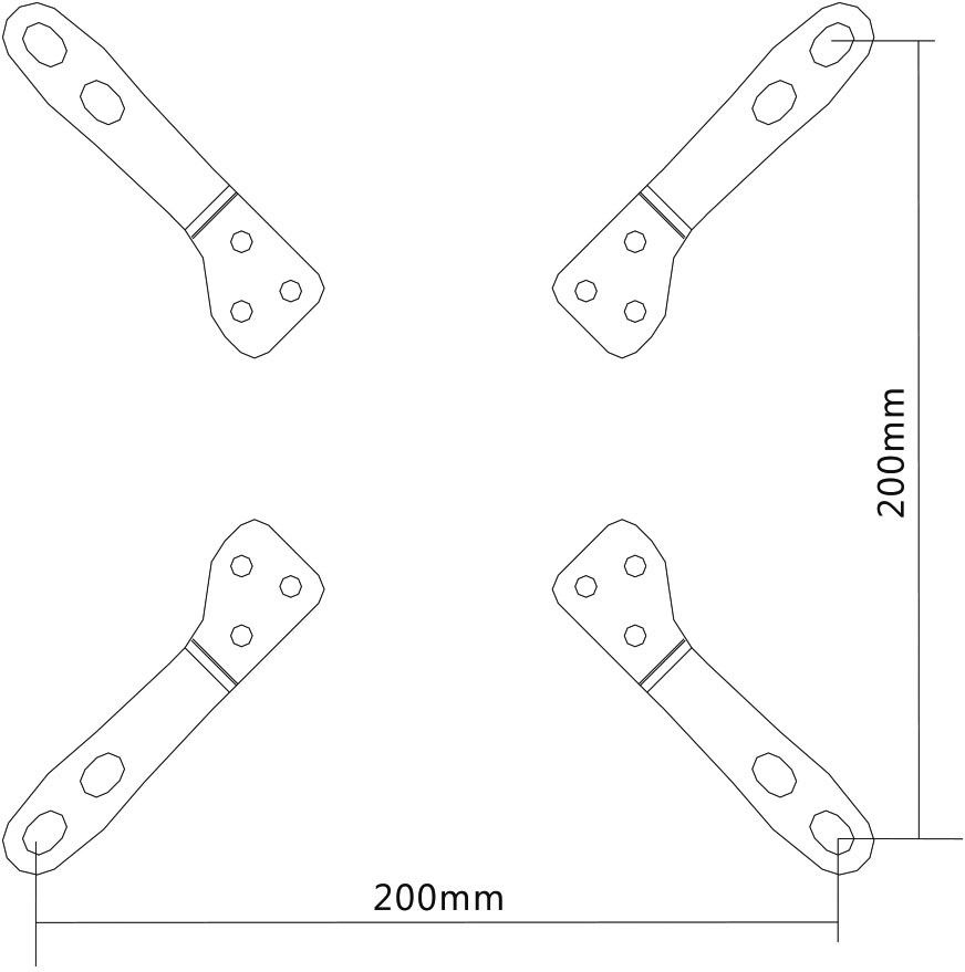 Adapterplatte VESA WHA200
