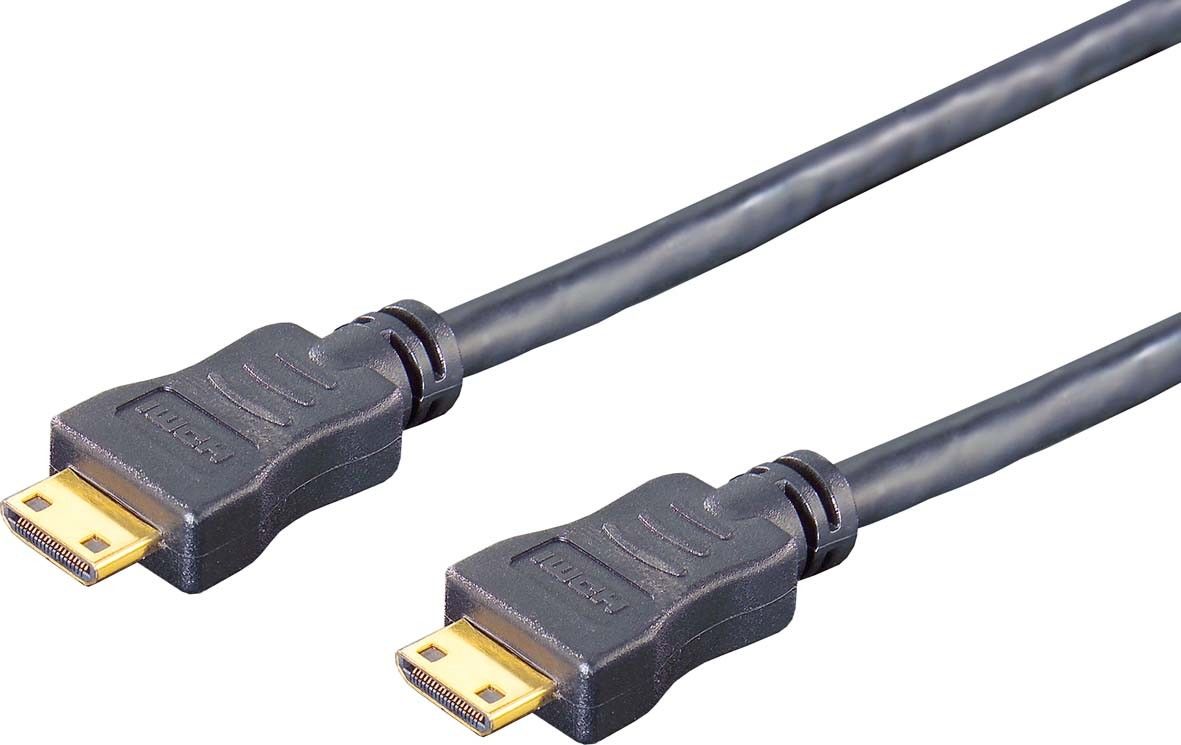 Mini-HDMI High-Speed-Kabel HDMI44 Mini-HDMI High-Speed-Kabel HDMI44