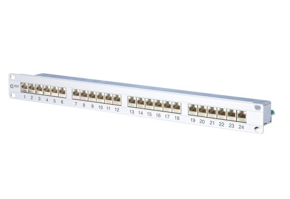 BTR 130855-E E-DAT C6 24x8 Patchfeld 24 Port Cat.6 BTR 130855-E E-DAT C6 24x8 Patchfeld 24 Port Cat.6