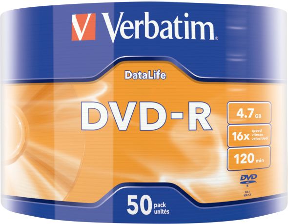 DVD-R 4.7GB/120Min VERBATIM 43791(VE50) DVD-R 4.7GB/120Min VERBATIM 43791(VE50)