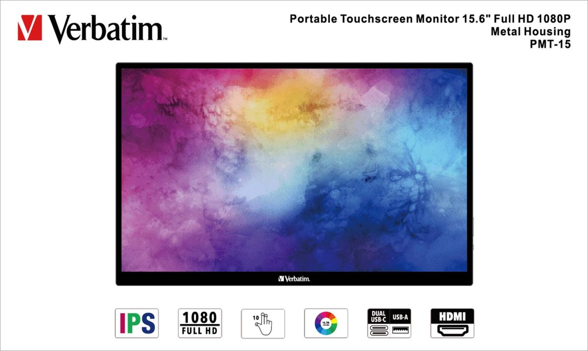 FHD Monitor portable VERBATIM 49592 FHD Monitor portable VERBATIM 49592