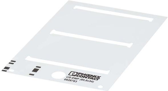 Einrastschild US-EMP (27X27)