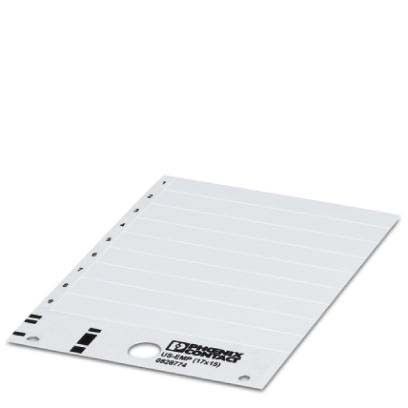 Einrastschildchen US-EMP (17X15) CUS Einrastschildchen US-EMP (17X15) CUS