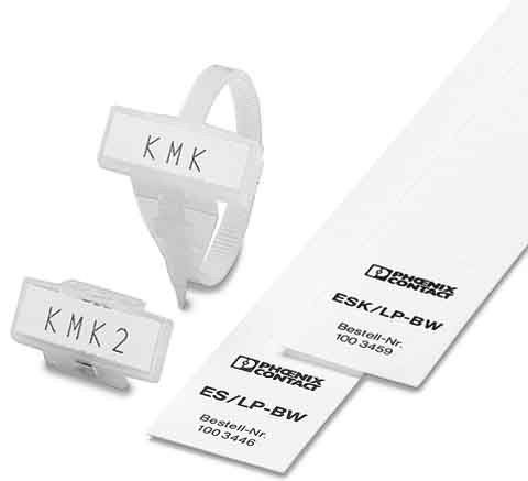 Kabelmarker KMK + ES/LP-BW Kabelmarker KMK + ES/LP-BW