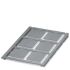 Kunststoffschild UCT4-EMP (27X27) SR