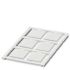 Kunststoffschild UCT4-EMP (27X27)