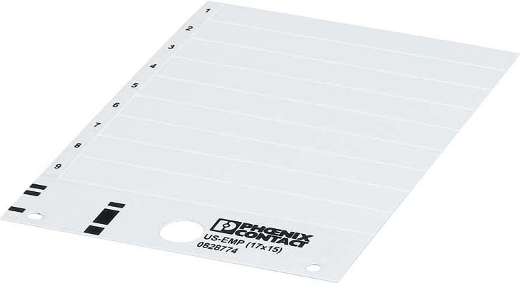 Einrastschild US-EMP (17X15) YE Einrastschild US-EMP (17X15) YE