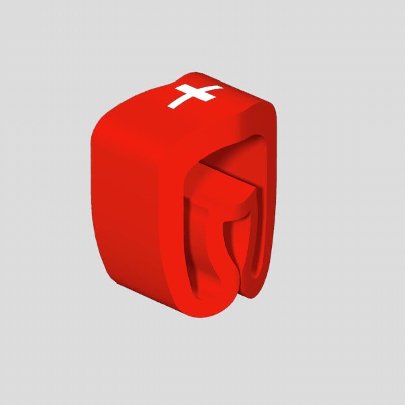 Leitermarkierer CLI C1-3RT/SW + CD