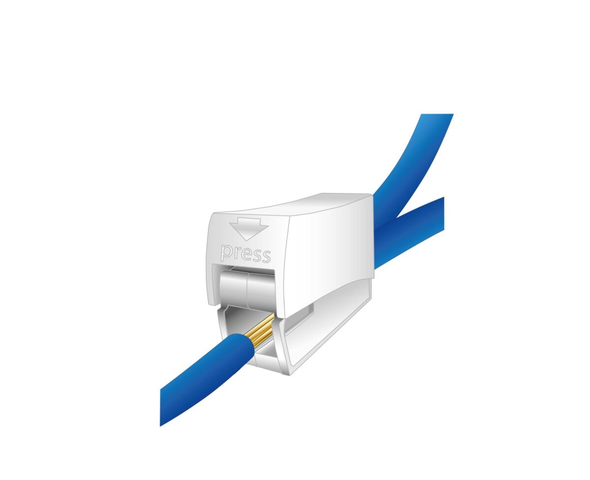 Steckklemme HECL-2/1-PA-WH-100ST