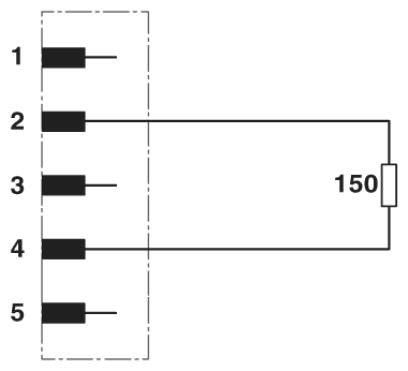 Abschlusswiderstand SAC-5P-M12MS#1536162