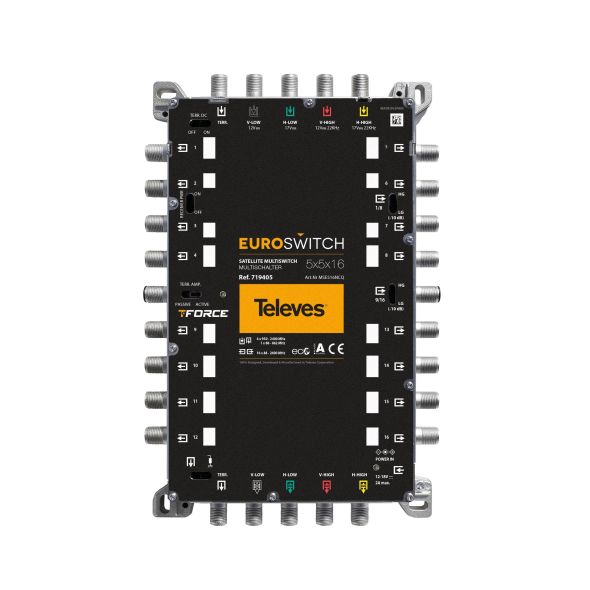 Multischalter 5 in 16 Guß MSE516NCQ