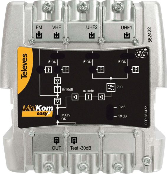 Mehrbereichsverstärker MVNF440DD2 Mehrbereichsverstärker MVNF440DD2