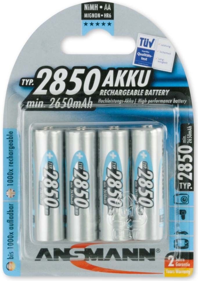 AKKU NIMH 2850MAH 5035212 AKKU NIMH 2850MAH 5035212