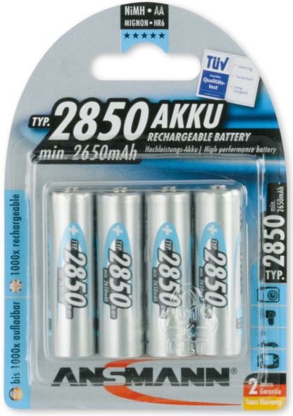 AKKU NIMH 2850MAH 5035212 AKKU NIMH 2850MAH 5035212