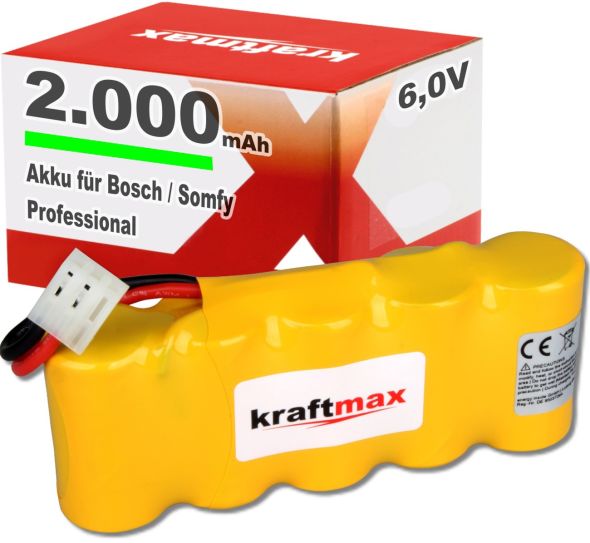 Akkupack 6V für Somfy 139550 Akkupack 6V für Somfy 139550