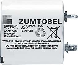Akku NiMH 2,4V ACCU NiMH #59004661 Akku NiMH 2,4V ACCU NiMH #59004661