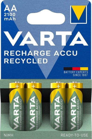 Recharge Accu Recycled AA 56816 Bli.4 Recharge Accu Recycled AA 56816 Bli.4
