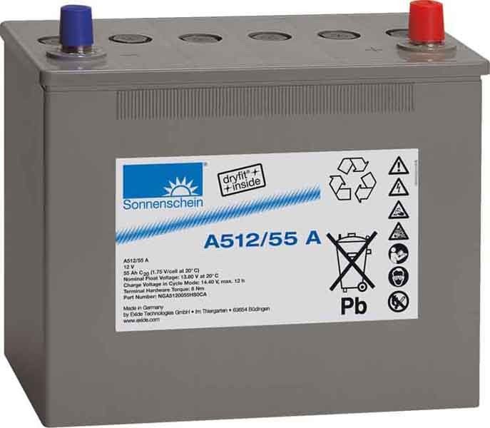 Dryfit-Akku A512/55 A Dryfit-Akku A512/55 A