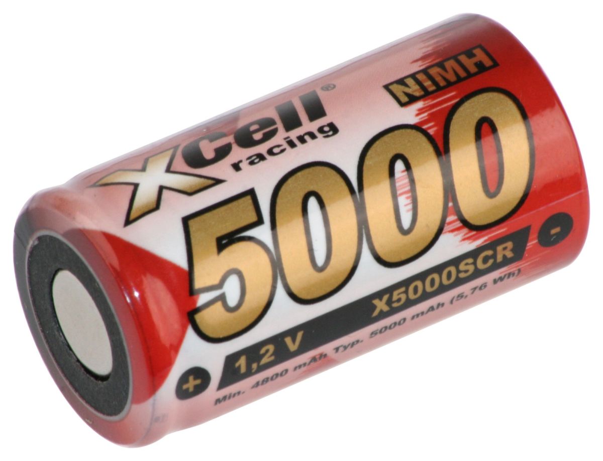 Akku Ni-MH 1,2V Sub-C X5000SCR
