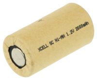 Akku Ni-MH 1,2V Sub-C X2000SCR/PP